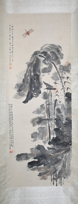 墨荷蜻蜓(2)