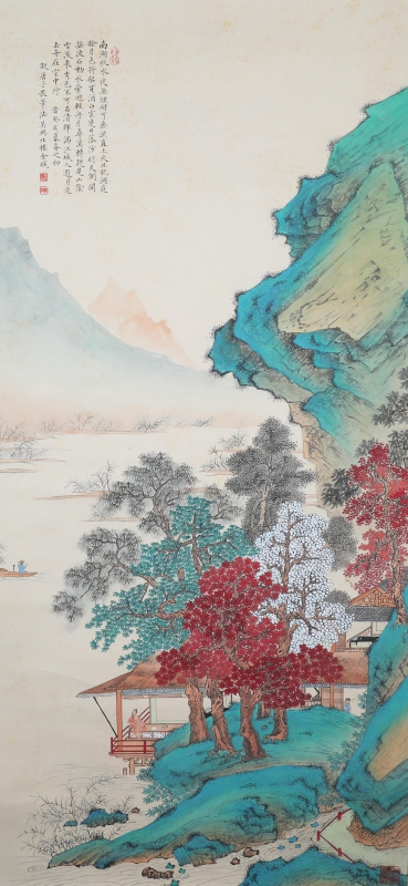 青绿山水(1)