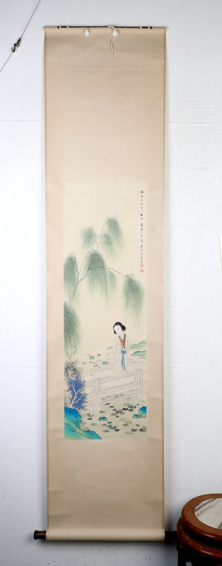 柳荫仕女图(2)