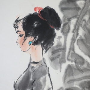 (3)